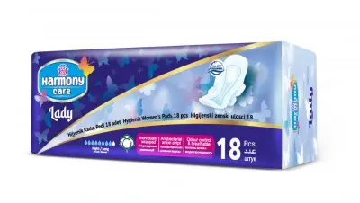 HARMONY CARE LADY PAD 18 Pcs Night Type