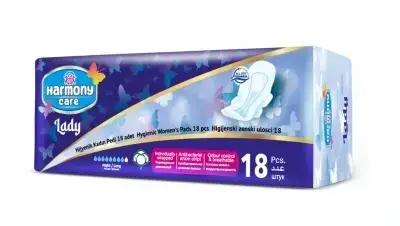 HARMONY CARE LADY PAD 18 Pcs Night Type