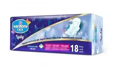HARMONY CARE LADY PAD 18 Pcs Night Type
