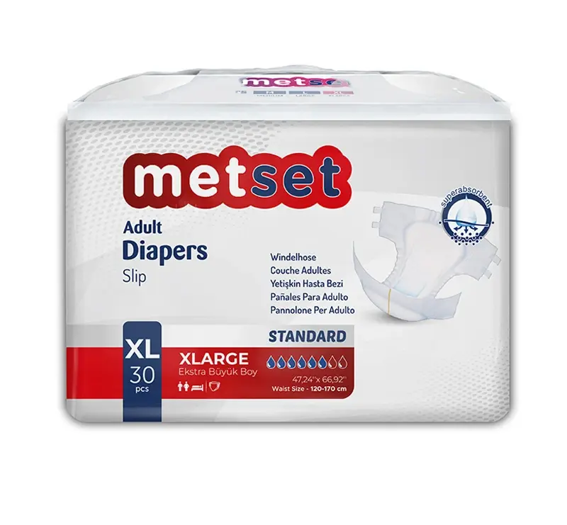 Metset Adult Diapers Standard X-Large