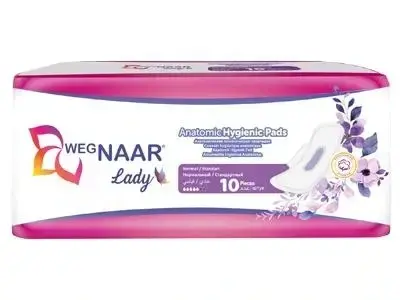 SERVIETTE HYGIÉNIQUE ANATOMIQUE – 10 PIÈCES | STANDARD